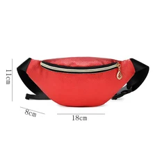 Модный женский поясной пакет кошелек через плечо Clemence грудь талия пакет, пакет с молнией Повседневная сумка-мессенджер для телефона Горячая