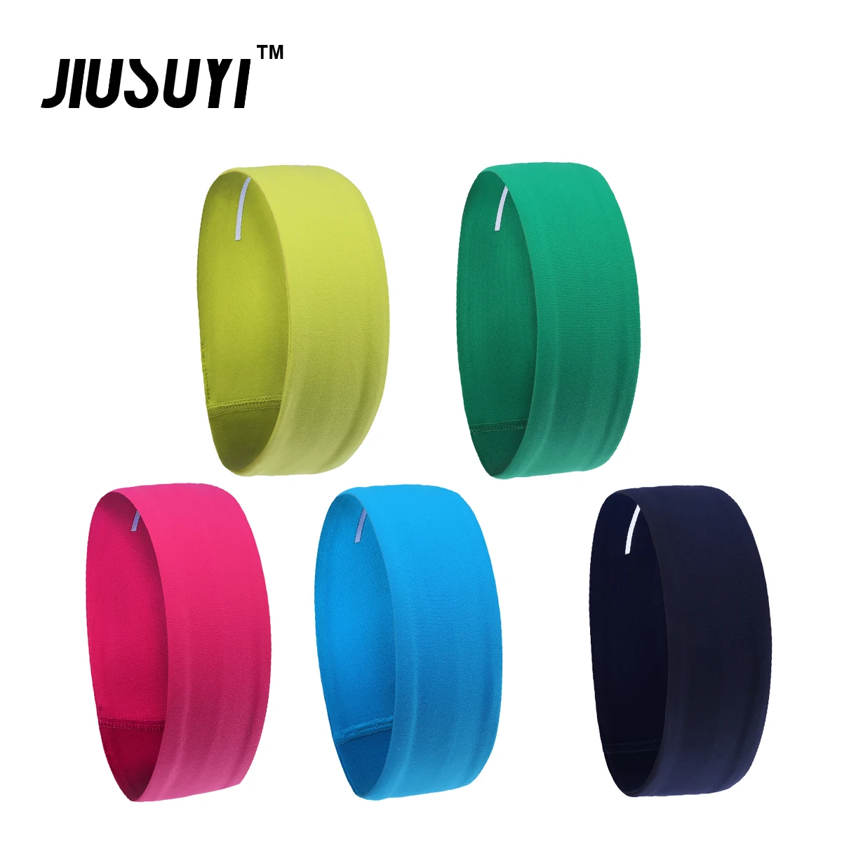 AntislipSweatbandSportHeadbandTubeHairBandsElasticHairband