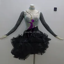 KAKA-L1504, Женская Одежда для танцев, девушки бахрома латинское платье, сальса платье Танго, Самба Румба Чача платье, женское платье