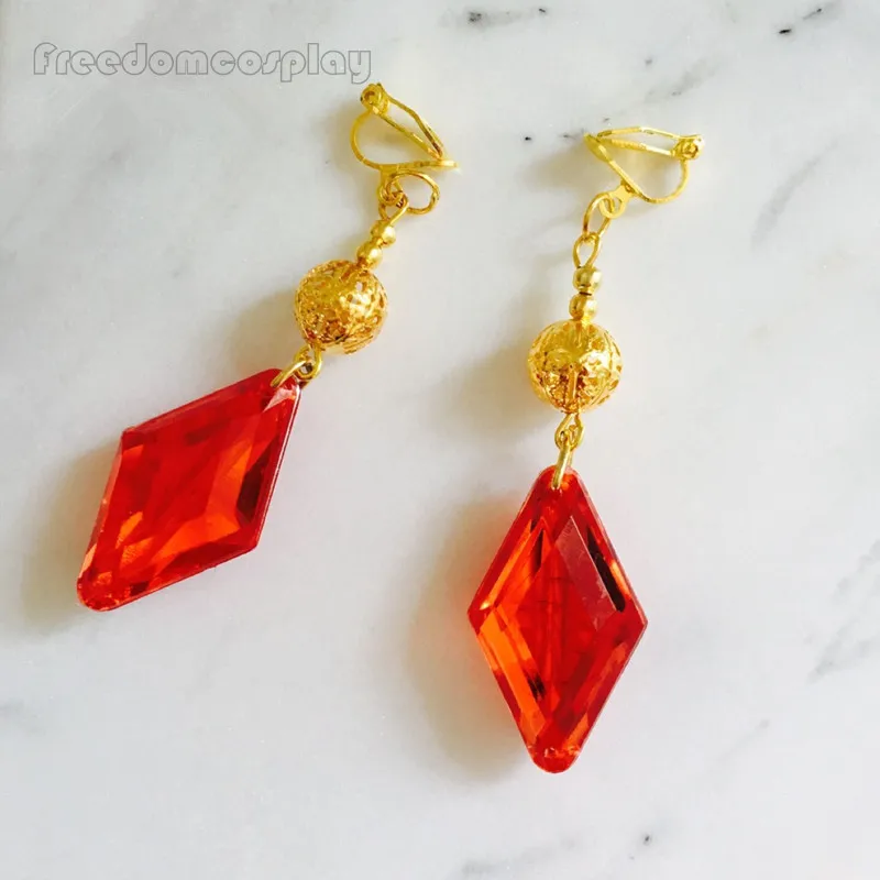 

Seraph of the End/Owari no Cosplay Ferid Bathory ear clips one pair earrings