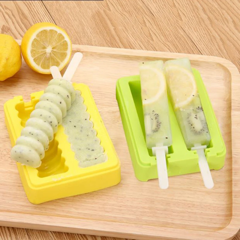 Single popsicle mold with a lid 1 pcs Homemade ice cream DIY baking tools