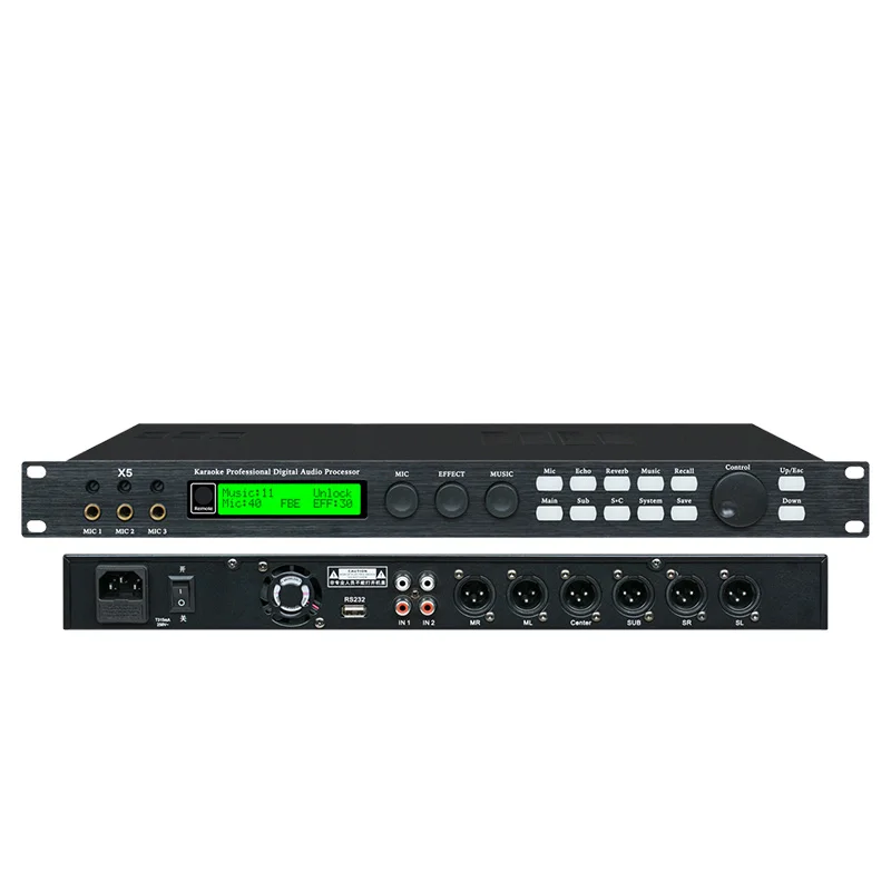 DSP Professional Power Karaoke-designed Preamp