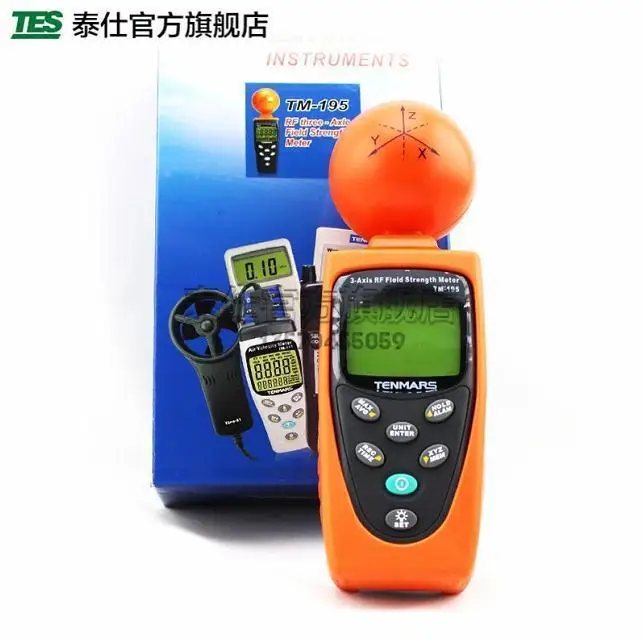 

TM195 3-AXIS EMF RF Radiation ElectroSmog Power Meter Tester