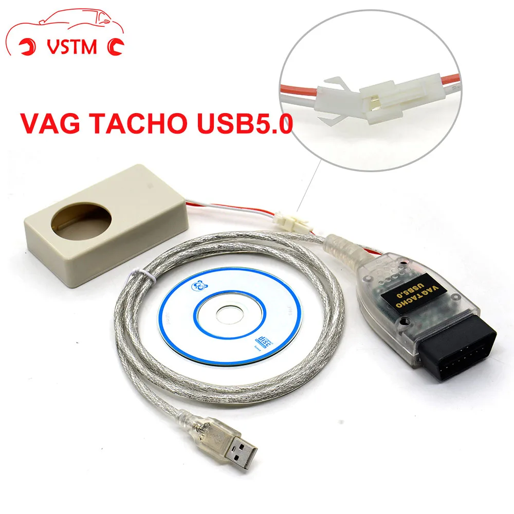 VSTM VAG TACHO USB5.0 Cable Vagtacho usb version v 5.0 For NEC MCU