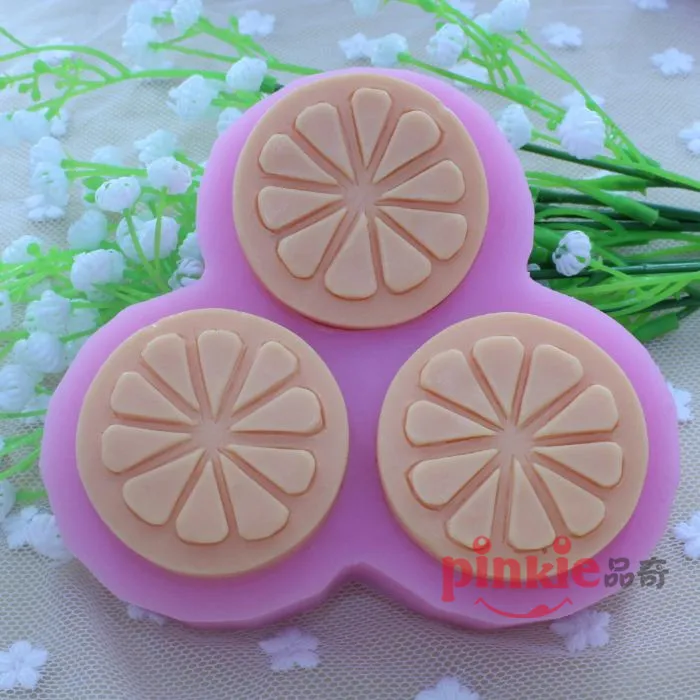 

Lemon fruit soap mold Fondant Mold,Resin Clay Chocolate Candy Silicone CakeMould,Fondant Cake Decorating Tools Z230