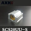 1 шт. SCS20 SC20UU SCS20UU-S для 20 мм вал направляющий рельс с линейным подшипником блок с LM20UU-S инженерный пластик подшипник с низким уровнем шума ► Фото 1/5