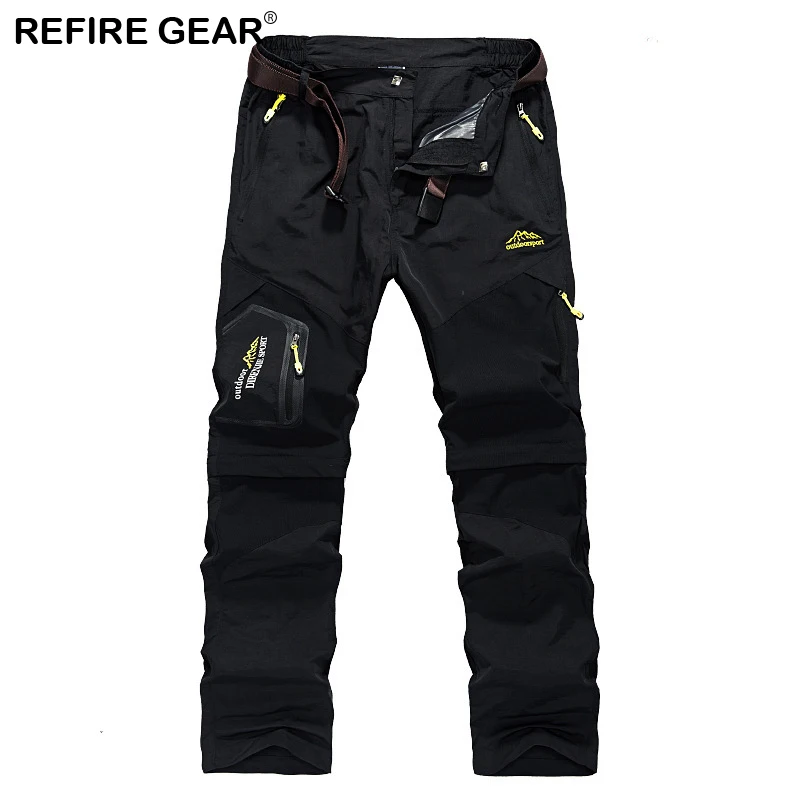 ReFire Gear 2018 новые спортивные штаны для мужчин съемные быстросохнущие тактические