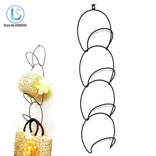 Aliexpress White Black Metal Wire Stackable Wall Mounted White Black Metal Wire Stackable Wall Mounted Hanging Storage Over The Door Hat Rack A223