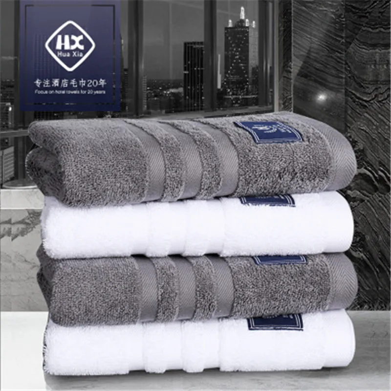 

Free shipping cotton bath towel adult thickening large soft strong absorbent cotton household five-star hotel couple big towel