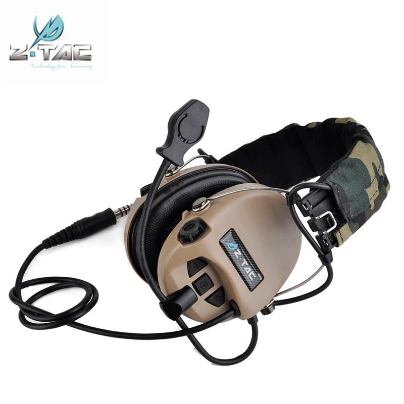 Z тактическая Sordin гарнитура шумоподавляющие наушники Airsoft военные для военных