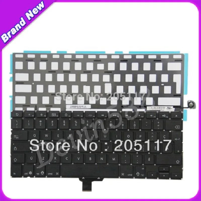 

New for Macbook Pro A1278 Canadian Keyboard With Backlight 2009 2010 2011 ,100% working !
