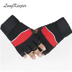 LongKeeper Перчатки Атлетический для Для женщин Для мужчин Академия противоскольжения Guantes защитный Crossfit Guantes Mujer G235