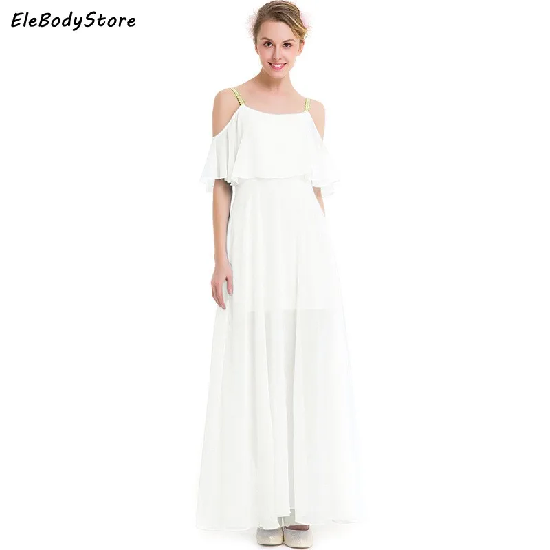 Summer Beach Maxi Dress Women Long Dress 2018 Vestidos Chiffon
