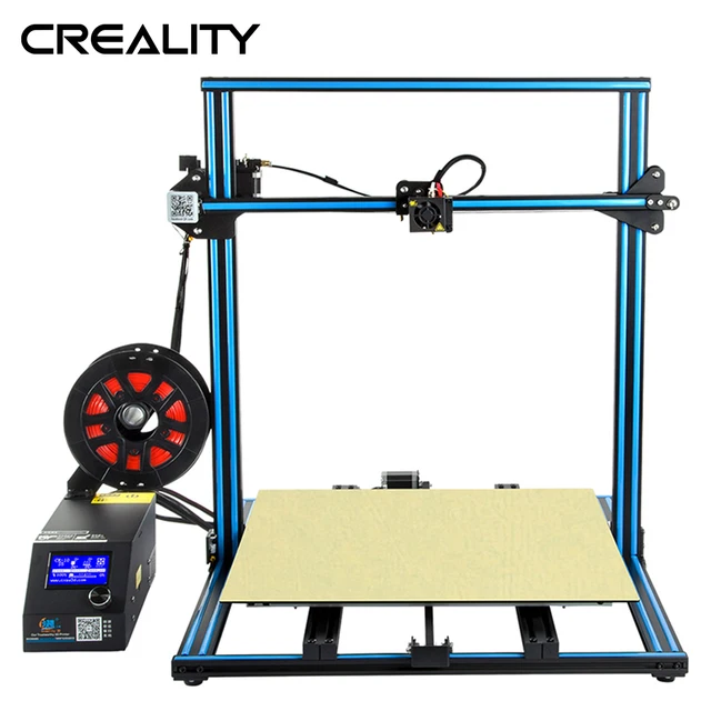 Special Offers Big Size CREALITY 3D Large Printing Size 500*500mm CR-10 S5 Dua Z Rod Filament Detect Sensor Resume Power Off 3D Printer