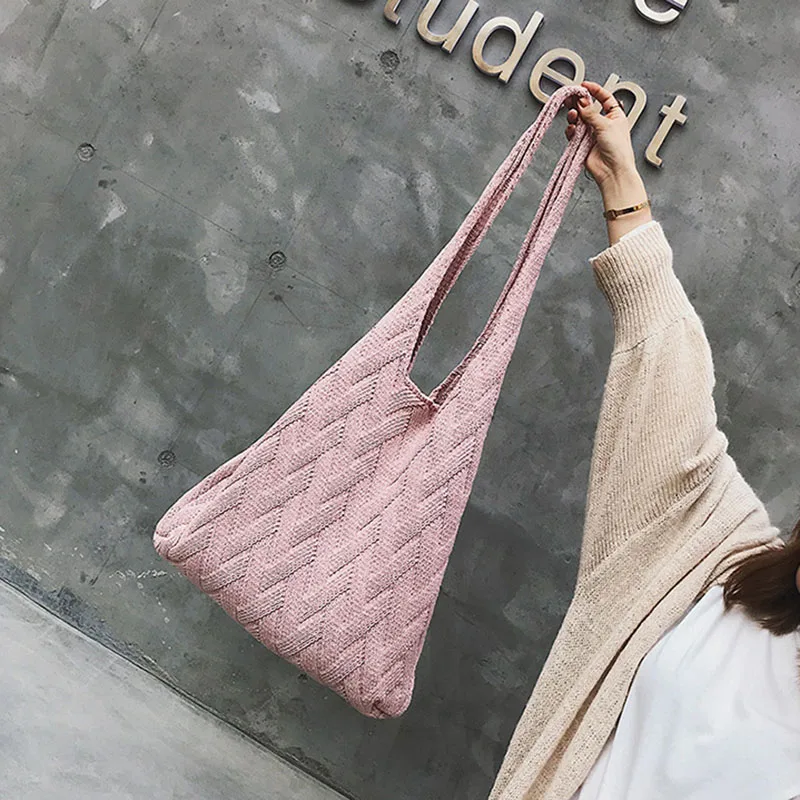 Autumn New Women Fahsion Straw Bags INS Popular Female Exquisite Handbag Large Lady Holiday Weave Shoulder Bag Knit Bolsa SS3399 (1)
