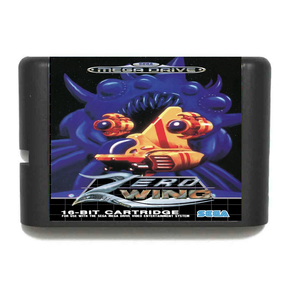 Игровая карта Zero Wing 16 bit MD для Sega Mega Drive Genesis|16 bit|md game16 md |