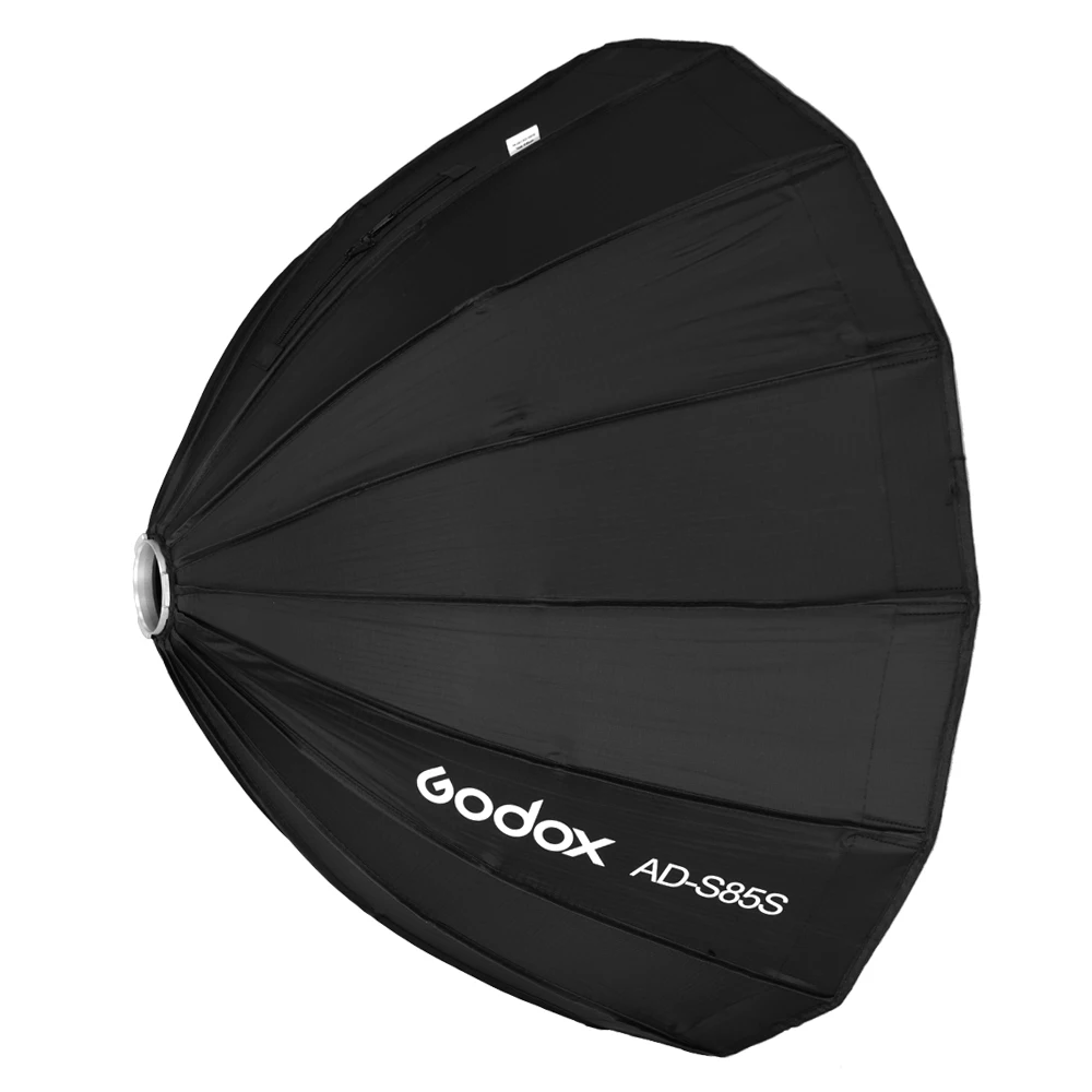 Godox AD-S85S 85 см серебристый глубокий параболический софтбокс с сотовой сеткой Godox крепление софтбокс для AD400PRO