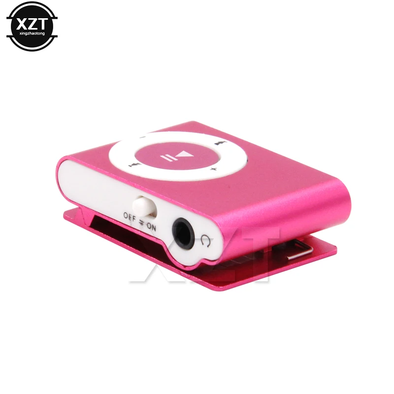 1pcs Mini Clip waterproof sport mp3 music player walkman Sport mp3 Colorful Portable high quality