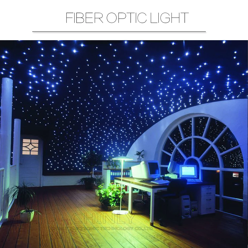 Optic Fiber Light 16w Rgb Led Star Ceiling Kit Lights Touch Remote