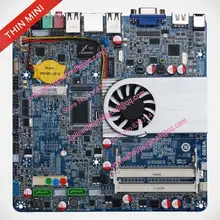 Dultra-thin2500 motherboard thin mini itx d2500 industrial motherboard one piece machine lvds