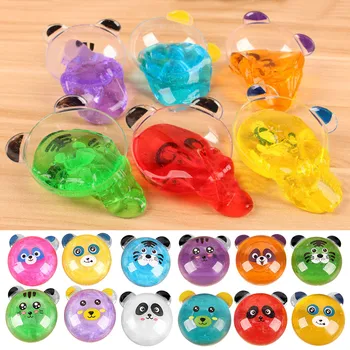 

6 PCS Assorted Colors Soft Crystal Kids Plasticine Slime Putty Toy Clay Rubber Mud Set For DIY Crafts School Projects