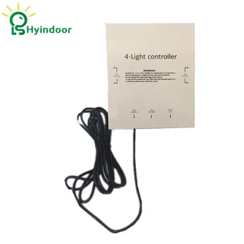 

120V USA Standard 4 Outlets Electrical Sockets Grow Lights Controller Contactor