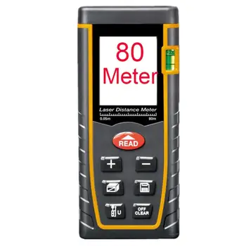 

Lumiparty Laser Distance Meter Rangefinder Range Finder Build Measure Device Test Tool 80M