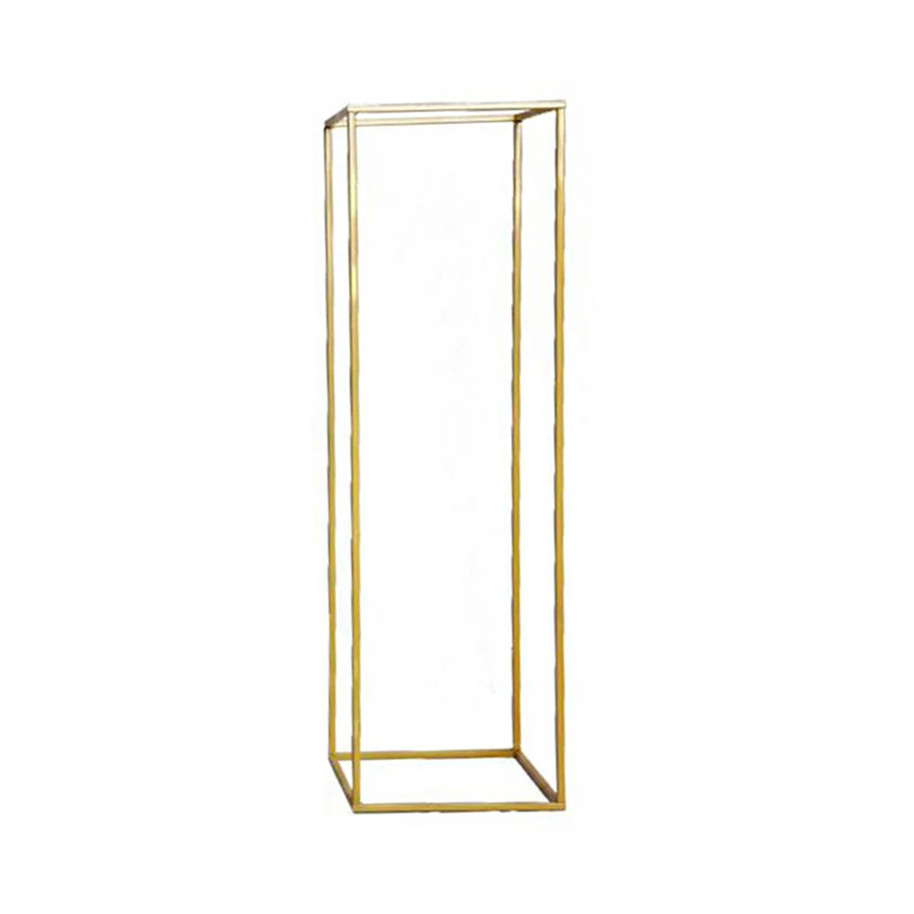 

Flower Rack Detachable Centerpiece Event Decoration Vases Column Stand Prop Wedding Geometric Iron Art Rustproof Holder Floor