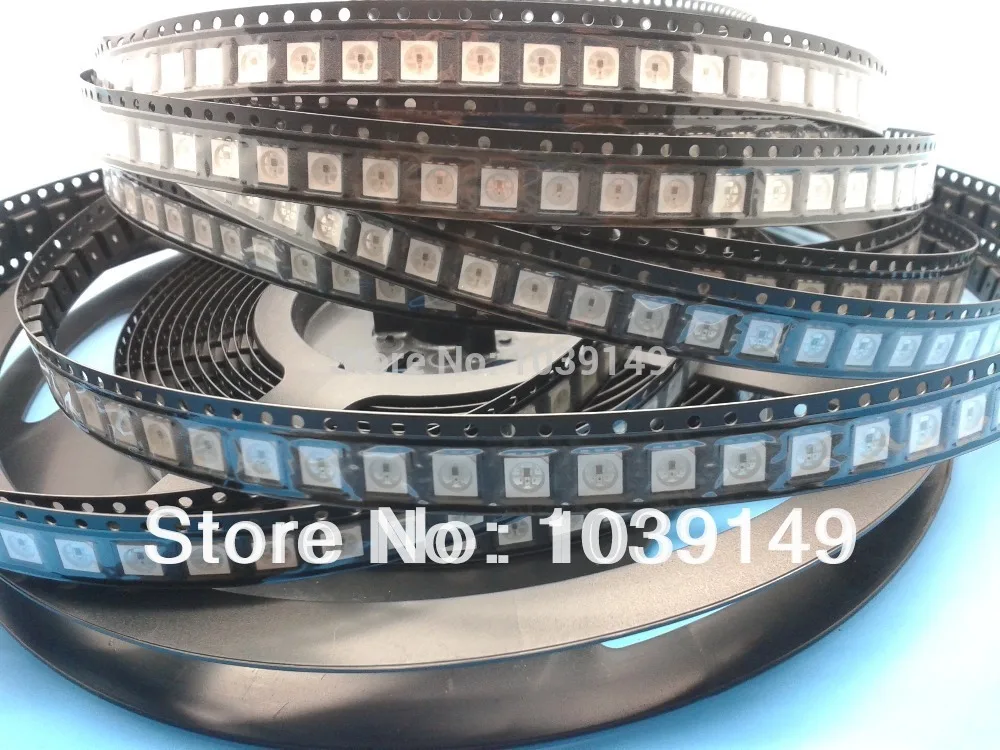 WS2812-LED-WS2811-LED-5050-SMD-RGB-LED-with-embedded-WS2811-IC-1000pcs ...