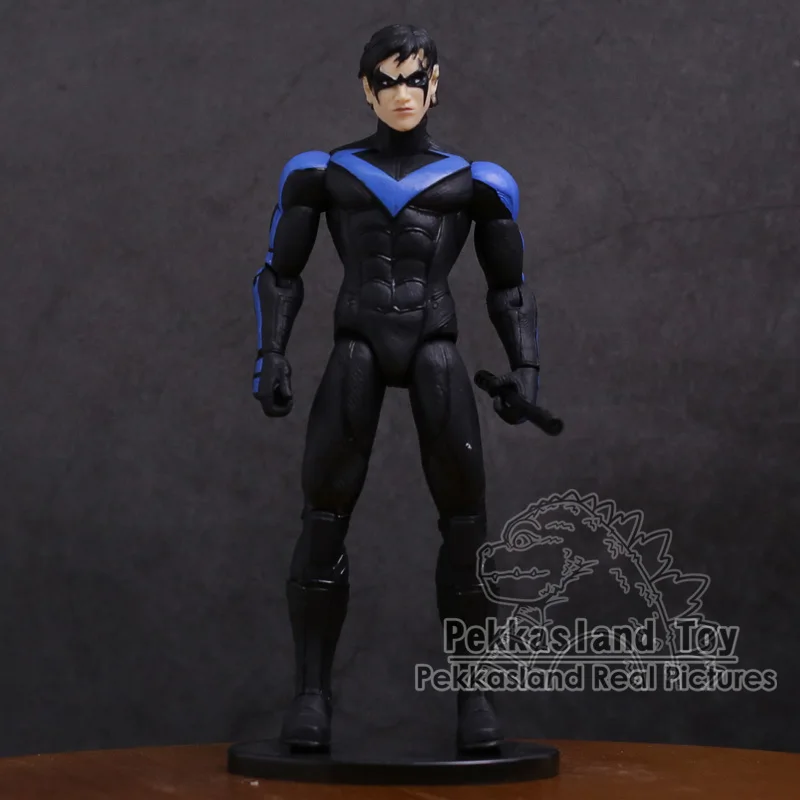 DC COMICS Injustice League Nightwing/Женщина-кошка ПВХ фигурка Коллекционная модель игрушки 18 см