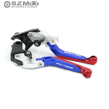 

For HONDA NC750 NC750S NC750X 2014-2015 Aluminum Motorcycle Folding Extendable Adjustable Brakes Clutch Levers With LOGO