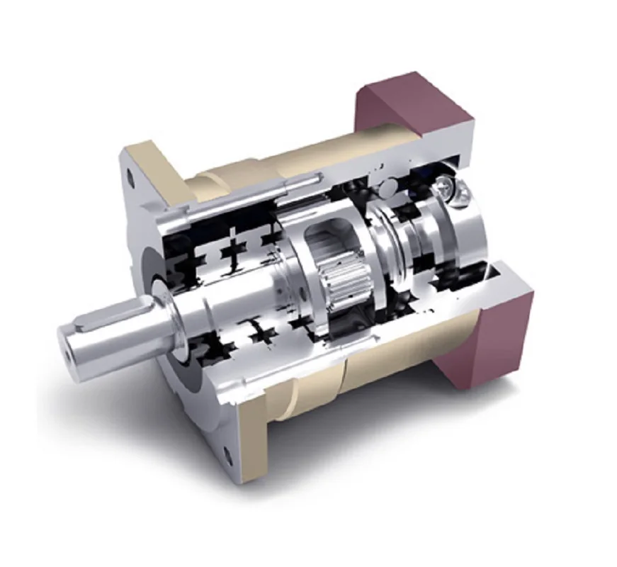 80 двойной скобы Spur gear планетарный редуктор 6 arcmin 3:1 до 10:1 для NEMA34 шаговый двигатель входной вал 12,7 мм