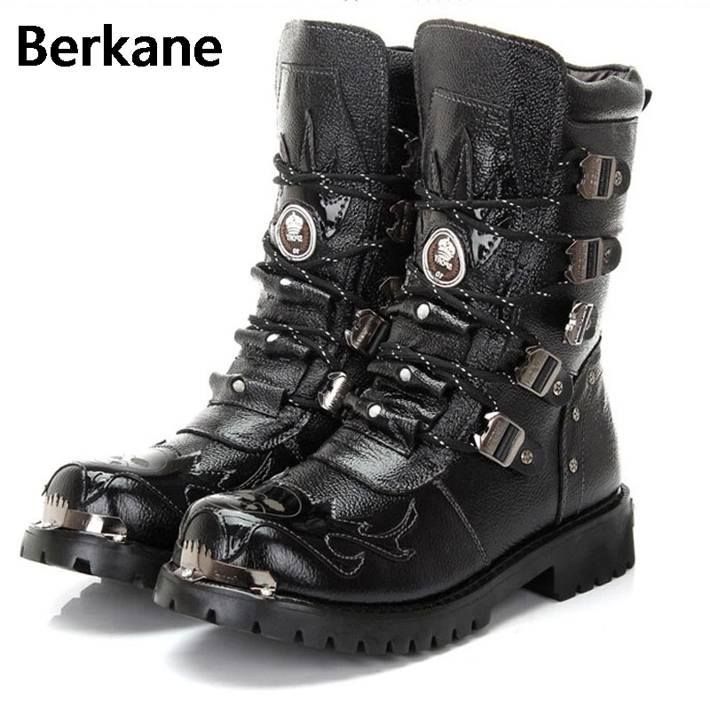 guys goth boots