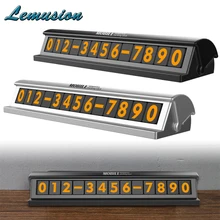 Авто-Стайлинг 1X Стоянкы Автомобилей Автомобиля карта-ключ стиль может скрыть номер для VW Polo Golf Шевроле Лачетти peugeot 307 206 аксессуары