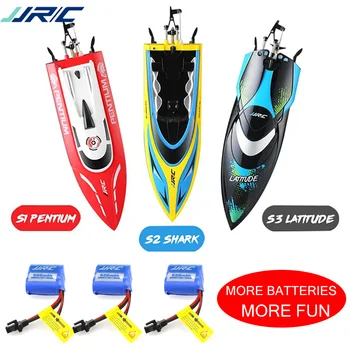 

JJRC S1 S2 S3 S4 High Speed RC boat Self-Righting Speedboat Remote Control Ship 25Km/h Racing Water Cooling Boat for Pools Lakes