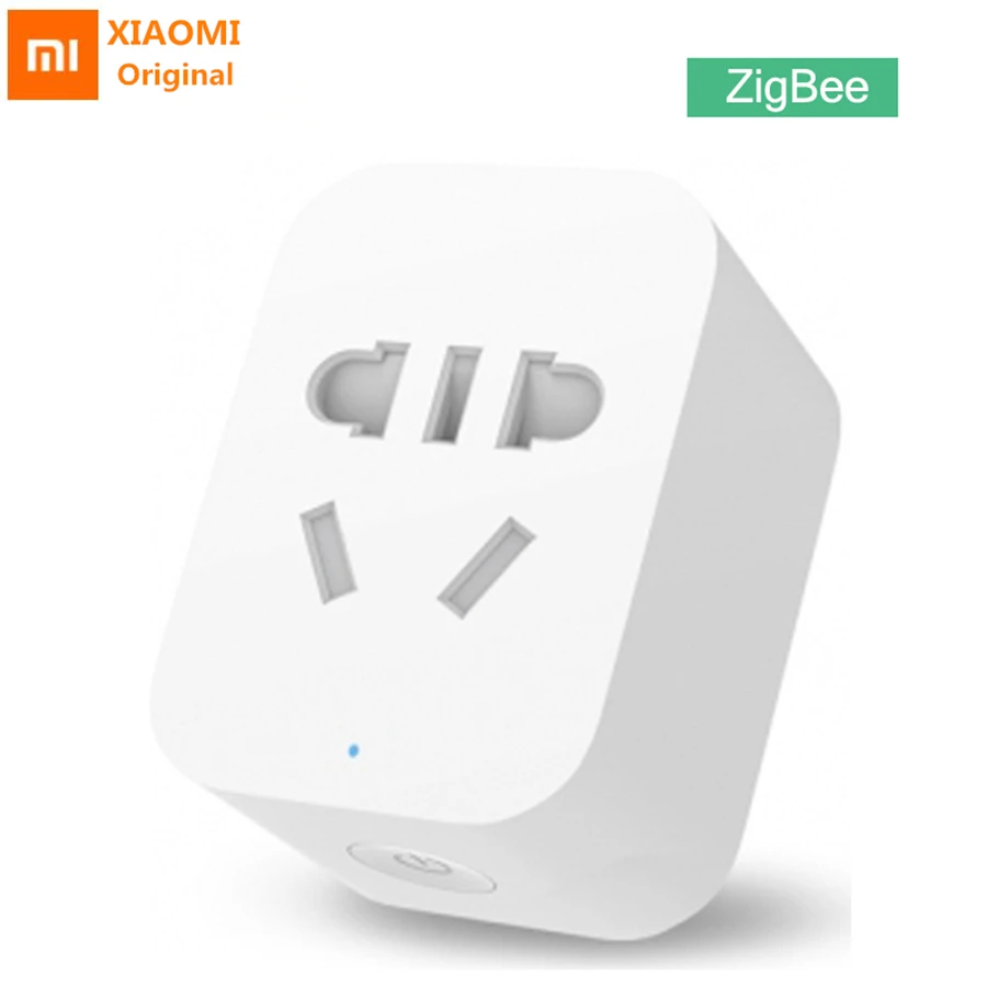 

Original Xiaomi Mijia Smart WiFi Socket Zigbee Version APP Remote Control Timer Power Detection Plug Work with Gateway