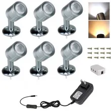 3/4/6/8 шт. светодиодная подсветка под шкаф витрина пятно лампы Кухня витрины бар винный шкаф светильник s украшение дома