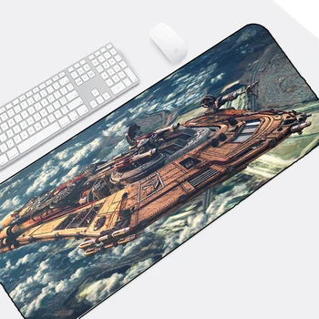 

Congsipad Spaceship Air Fortress Cool Images Mousepad Big Size 400x800 for Improve Pc Gaming Mouse Speed Laser/trackball Mouse