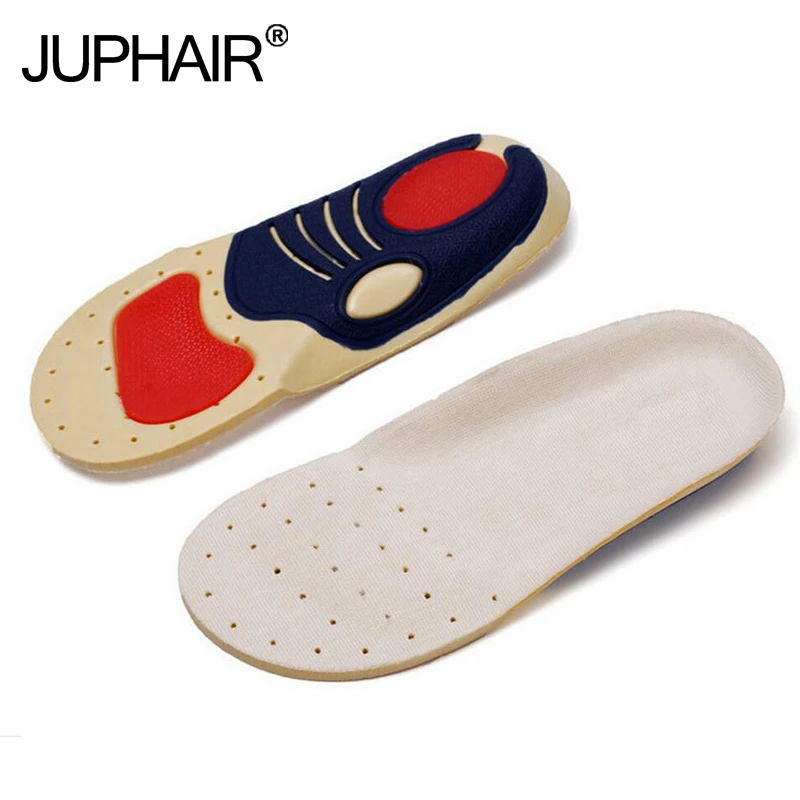 

JUP 1 Pair Silicon Insoles Shock Absorption soft Comfortable Kids Boys Girl Children's foot pads Care Children function Insoles