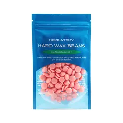 Женский воск для удаления волос Bean No Strip Depilatory Hot Film Hard Wax Pellet воск для удаления волос Bean paper Free удаление волос Wax 50 г