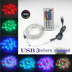 1 шт. USB разъем зарядки сокровище ТВ фон led5v фары фонарик водонепроницаемый красочные