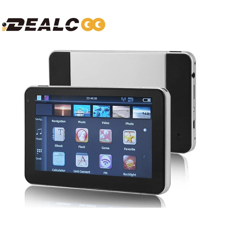 7 inch Car GPS Navigation Capacitive screen FM Built in 8GB 256M WinCE 6 0 Map