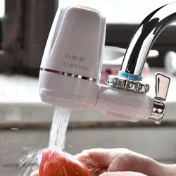 Водоочиститель кухонный кран моющийся керамический Перколятор Мини вода очищенный активированный уголь очиститель воды