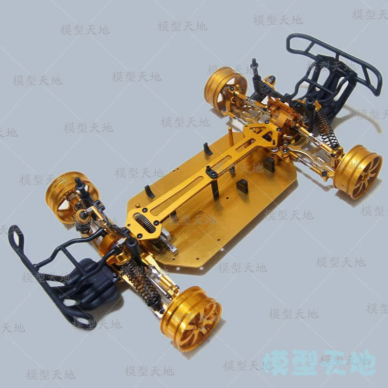 

1/10 RC 4WD Toys Car Large anti-collision plate Off-road Car Buggy Short Truck Metal Empty Frame Brushless version HSP 94170