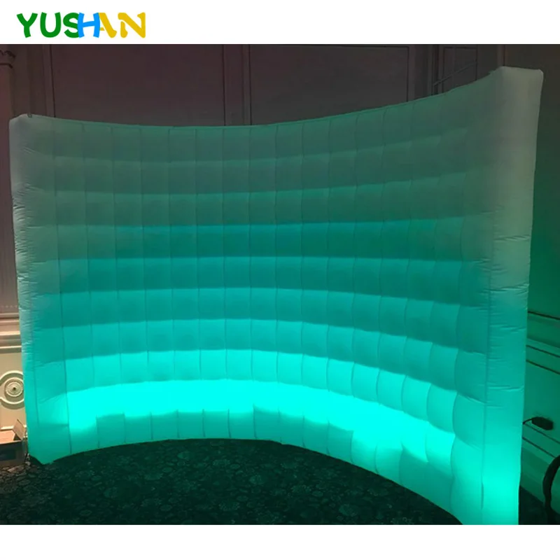 White or Black Photo Booth Backdrop Stand Inflatable Wall ...