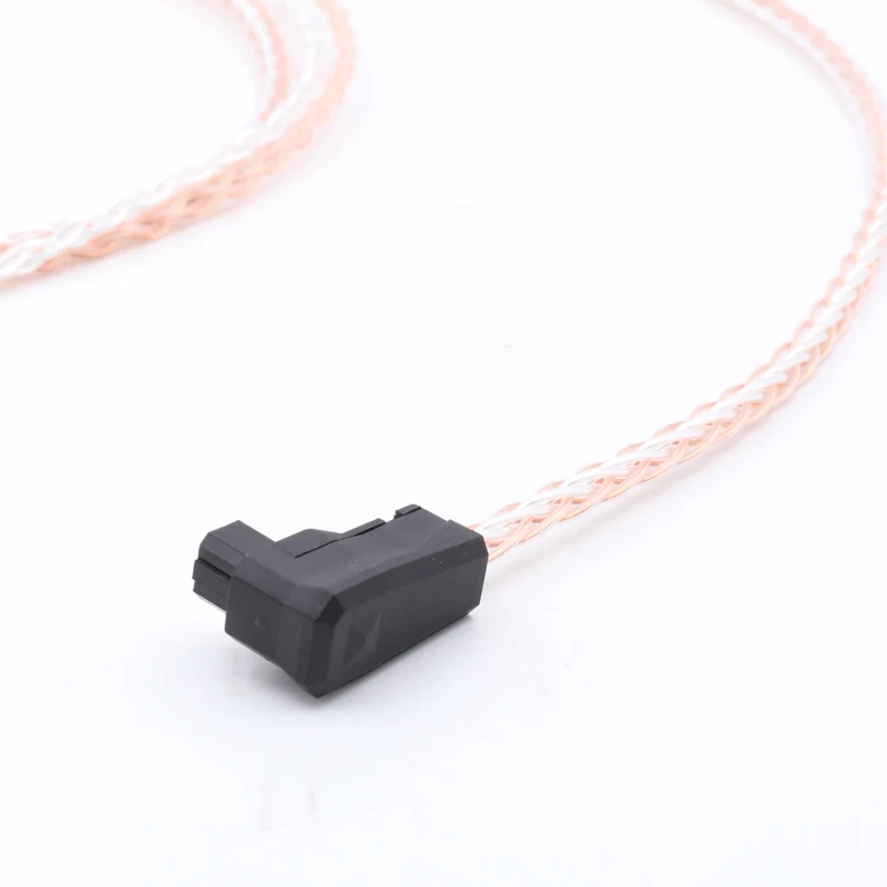 Free shipping RSA ALO Silver Plated 5N OFC Cable For HD580 HD600 HD650 Headphone cable