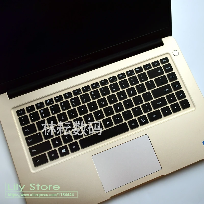 Для Huawei matebook D 15.6 ''силиконовые Клавиатура для ноутбука Обложка Protector кожи Тетрадь модель pl-w29 pl-w09 pl-w19 15 дюймов