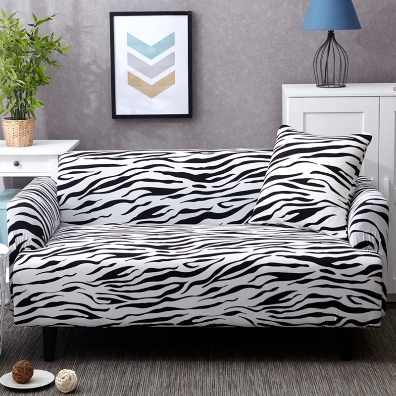 Zebra, чехлы для дивана, эластичные чехлы на диваны для гостиной, чехлы для дивана, Защитные чехлы для дивана, аксессуары для дома