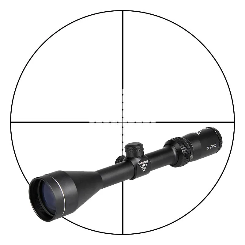 

PPT High Quality New Tactical 3-9x50 Rifle Scope For Outdoor Sport Hunting HS1-0334