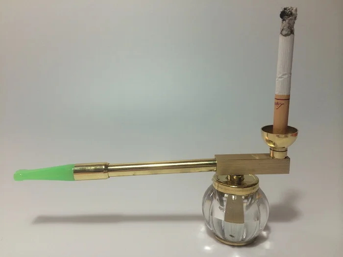 Wooden Tobacco Smoking Pipes Metal hookahs pipe cheap Acrylic Hooka